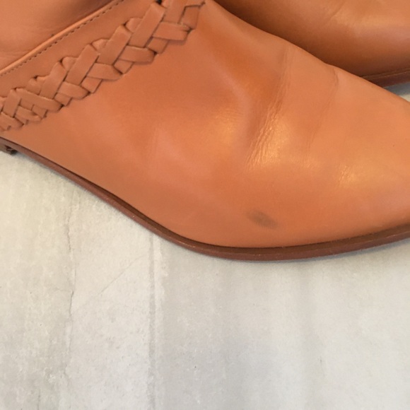 Anthropologie Candela Tan Braided Pull On Over The Knee Boots - SZ 8 - Picture 7 of 11